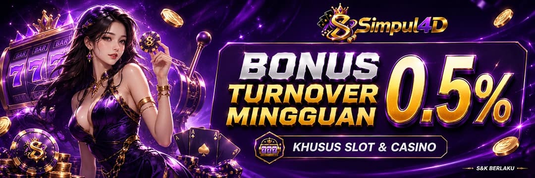 Bonus Turnover Mingguan 0.5%